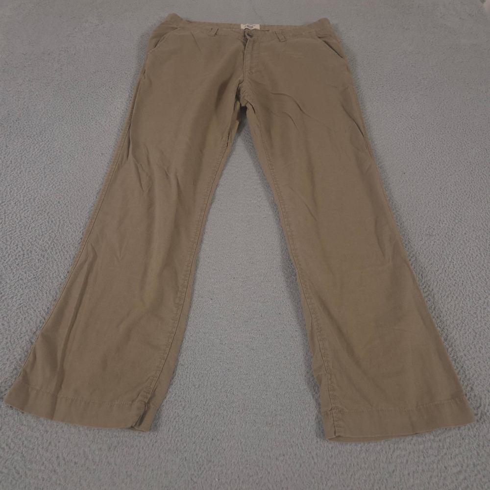 VINTAGE Old Navy Pants Mens 38x34 Linen Cotton Blend Straight Casual Chinos 00s